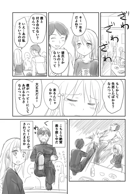 背後の霊くん⑤
大学には受かった 