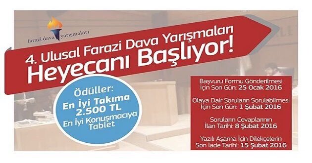 farazidava's tweet photo. Ulusal Farazi Dava Yarışmalarında gelecekteki meslektaşlarınıza desteklerinizi bekliyoruz Sn. @metinfeyzioglu https://t.co/8DovnQk4wS