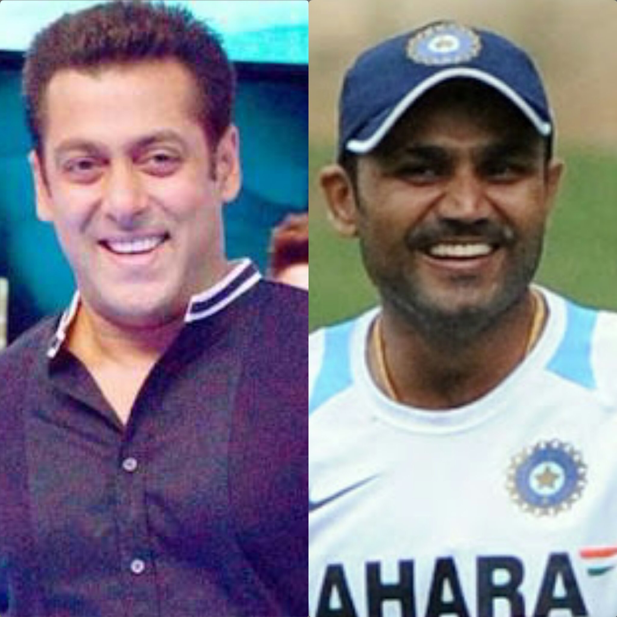 Happy birthday to the Bhaijaan of bollywood SALMAN KHAN on behalf of Virender Sehwag & all his fans across the globe 