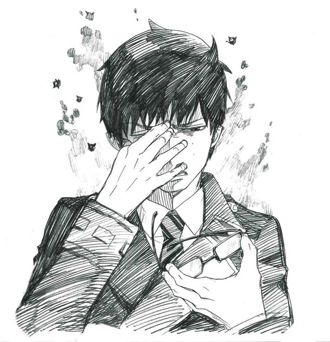青の祓魔師のtwitterイラスト検索結果 古い順