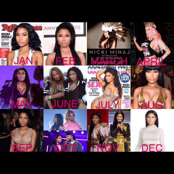 DesreeMaraj's tweet photo. Nicki has been slaying this year
We expect her to do far more worse in 2016 https://t.co/7uRPELFkzj