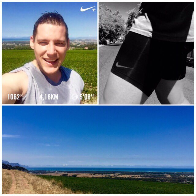 PukWolf's tweet photo. Fun Sunday run 🏆.... It's to beautiful to stop!!! "Don't ask me why I run, ask yourself why you dont" @NikeRunning https://t.co/KAP9LMhS1M