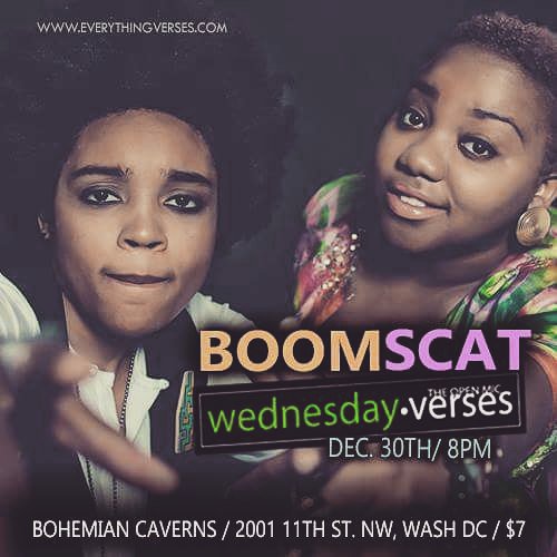 This week at #Wednesdayverses we are featuring @BOOMscatMusic!! WE LIVE LOVE :)
