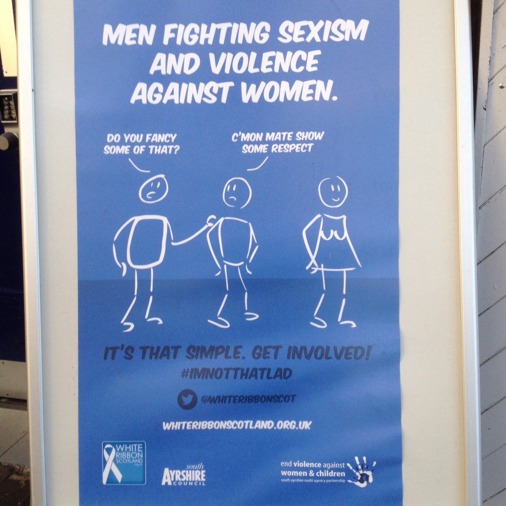 Ayr station Boxing Day: see I told you, gender equity is not women's work but good men's labour too
