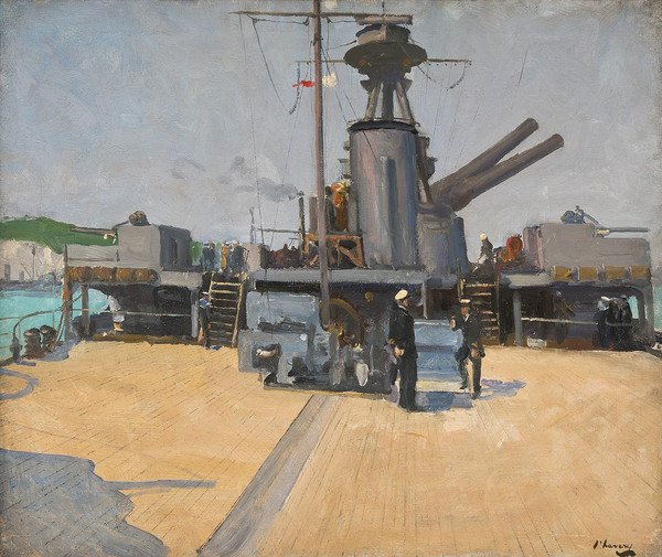 JeremyTaylorArt's tweet photo. Work of the day by John Lavery - "H M S Terror" At Dover Harbour
https://t.co/wcHMSOct3M #art #twitart #fineart https://t.co/elC1jIvO4W