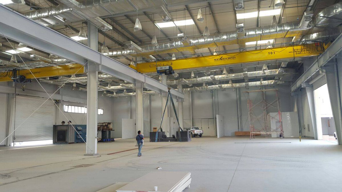 EtihadCranes's tweet image. Load testing &amp;amp; Commissioning of 10T Overhead Cranes.

#Cranes #Overheadcranes #Heavyliftingsolutions