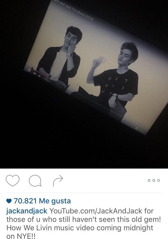 JackAndJackES's tweet photo. Jack and Jack en Instagram, el videoclip de How We Livin' sale el 1 de Enero a las 12am de USA. https://t.co/Wu0aAFzwa9