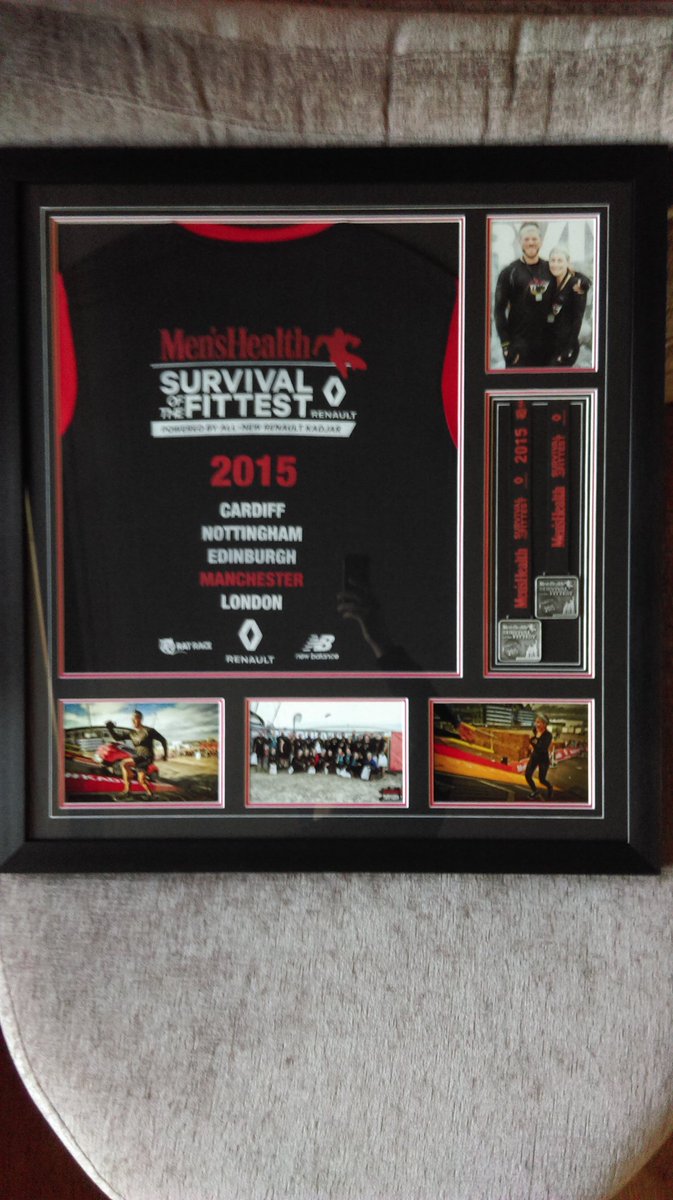Awesome gift <a href="/ACGlover04/">Astrid Glover</a> with thanks to <a href="/CheshireFraming/">Cheshire Framing</a> your local bespoke framist <a href="/MH_SURVIVAL/">MH Survival</a> #survive&amp;remember