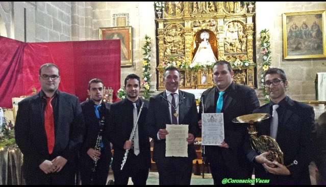 BitsQuintet's tweet photo. Desde nuestro quinteto, apoyamos la Coronación de la Virgen el 7 de mayo.Deseamos mucha suerte a la familia Vaquera https://t.co/B3FiqKUTQP