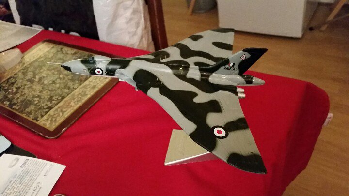 Spicey_Spiney's tweet photo. Mark bought me an awesome limited edition #Vulcan #XM600 model for Christmas. This is number 259 of 2,300 made :-D https://t.co/eWJbTz5ORd