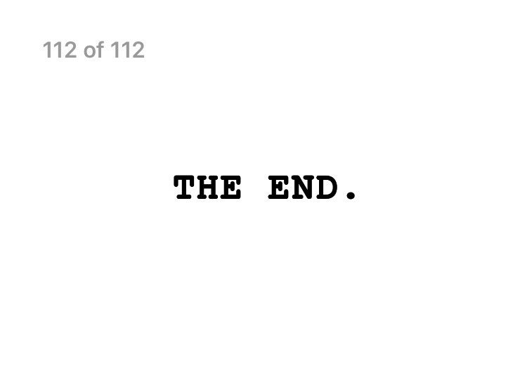 FellyFilm's tweet photo. The end is the beginning... https://t.co/jocoQAGRZL