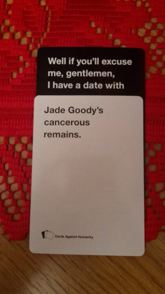 RatedJames's tweet photo. @CAH the highlight of Boxing Day game! Oh man! This was a head turner! #pointsgained https://t.co/n3YQu7a5kL