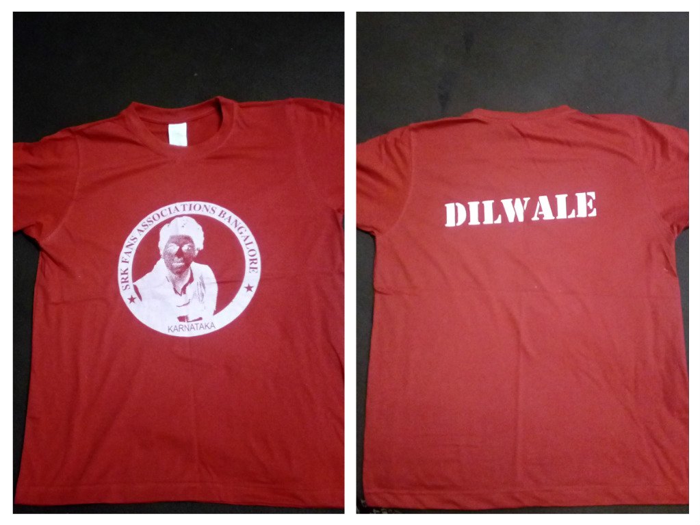 Srk_bangalore's tweet image. the #FANcontest starts in exactly 15mins untill then here are the T-shirts that u can win