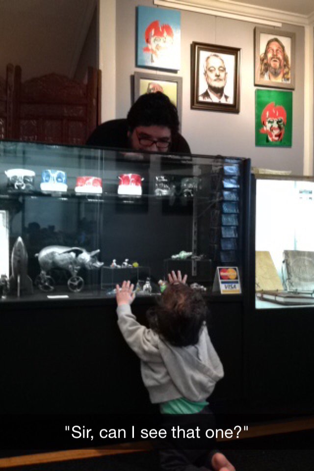 ALittleTwistedG's tweet photo. We are open 12-5 today! Shoppers of all ages welcome #geekdom #weirdstuff #uniquegifts #fangirl #centralVT https://t.co/pmD6Hwe3VD