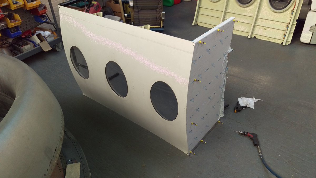 Stu_artaviation's tweet image. Freestanding bar unit in build. #aircraftfurniture #bespoke #barunit