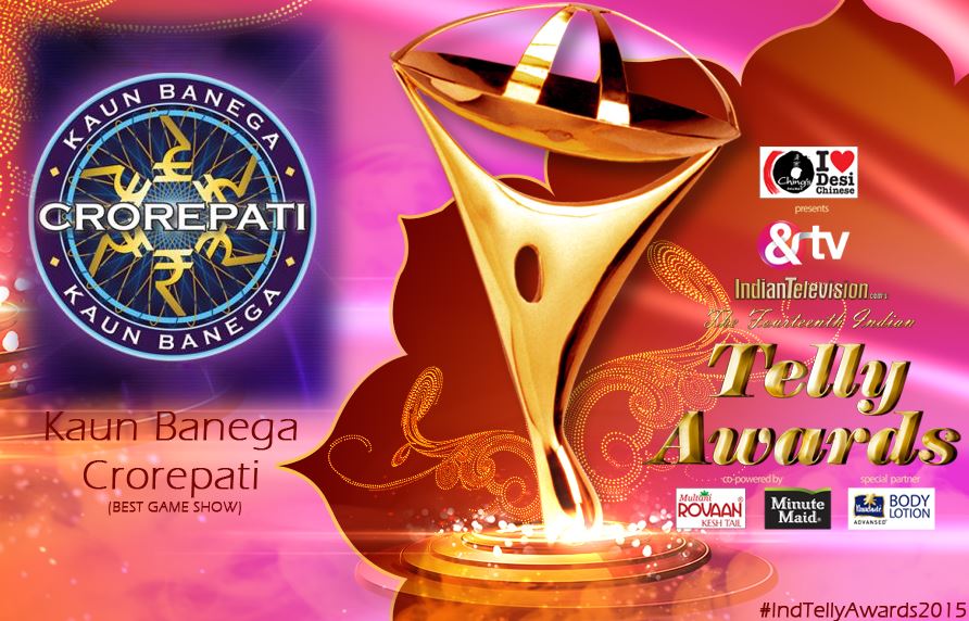 tellychakkar's tweet photo. Congratulations to the KBC team on winning the award at the #IndTellyAwards2015
@AndTVOfficial @babubasu @SonyTV https://t.co/66kERTLePQ