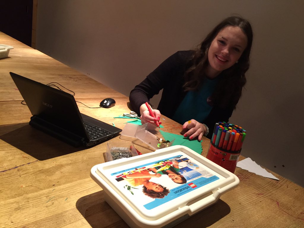 InnovatumSC's tweet photo. Emelie har plockat fram WeDo-prylarna. https://t.co/073Q7ZpUCf