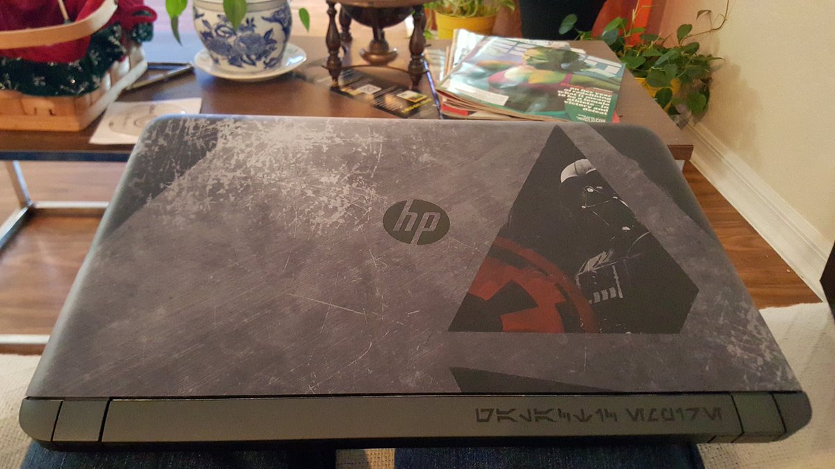 SCP_Gaming's tweet photo. This #Christmas I got a Limited Edition #StarWars #HP Pavilion that is amazing at #streams so expect some streams https://t.co/oMSzo7w0ii