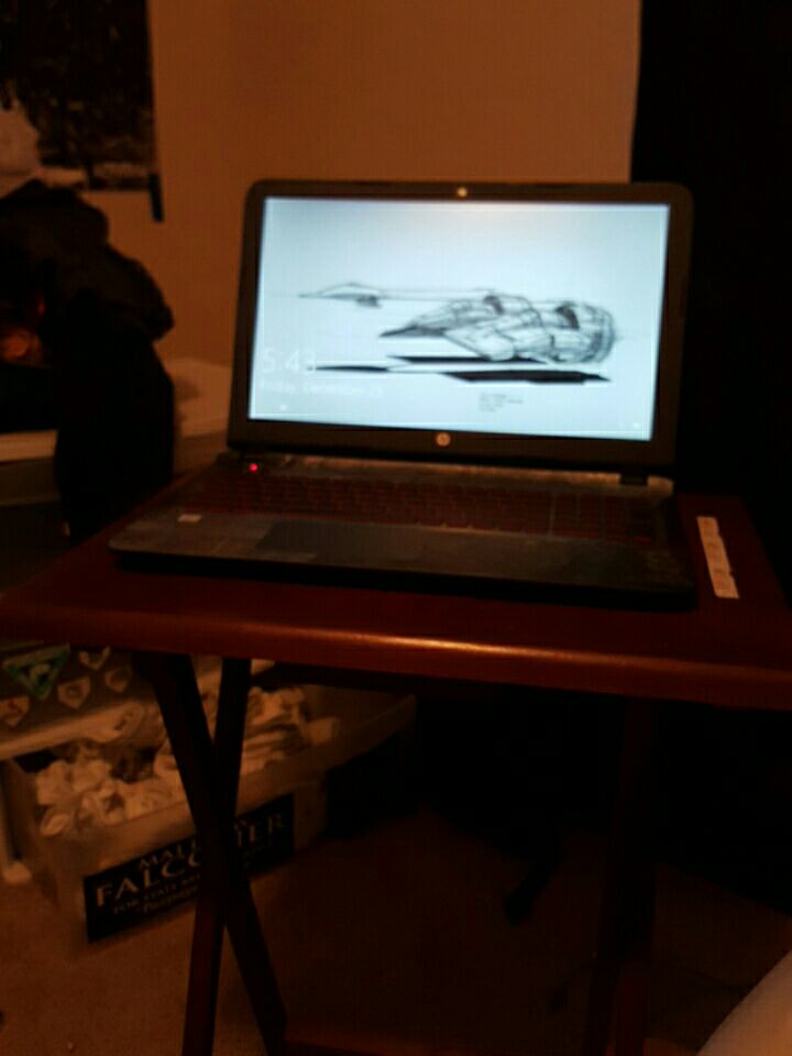 SCP_Gaming's tweet photo. This #Christmas I got a Limited Edition #StarWars #HP Pavilion that is amazing at #streams so expect some streams https://t.co/oMSzo7w0ii