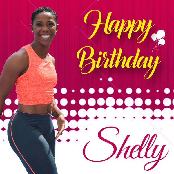 Join us in wishing Shelly-Ann Fraser-Pryce  a HAPPY BIRTHDAY! :) 