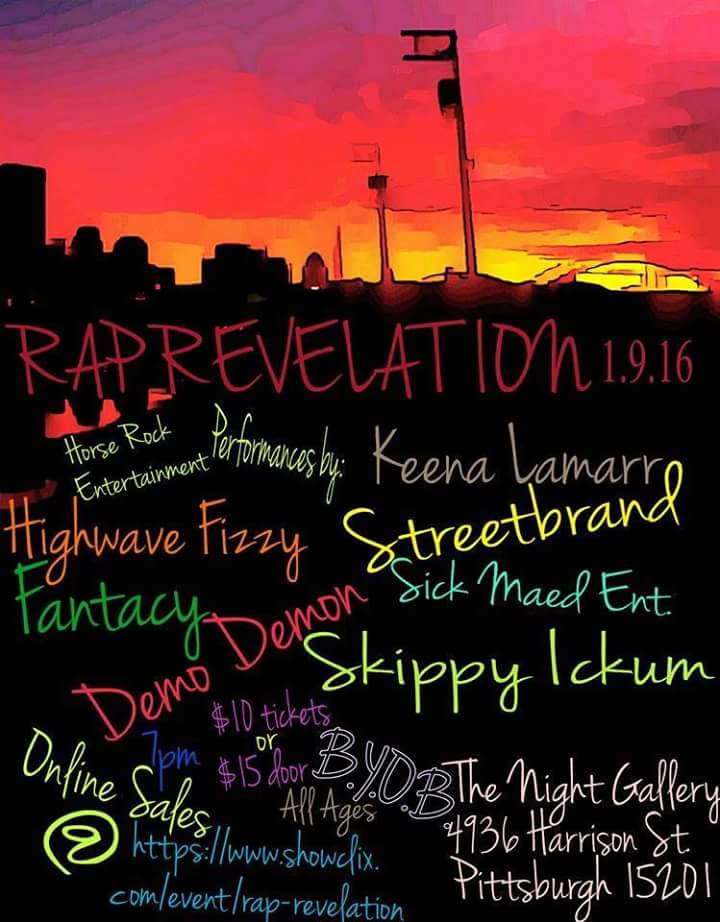 mstanika1's tweet photo. The Night Gallery 1.9.16
Keena Lamarr Rep Da' Burgh w/
#NewTrapMusic #KeystoneTrafficking https://t.co/r4sR6kzYdI
