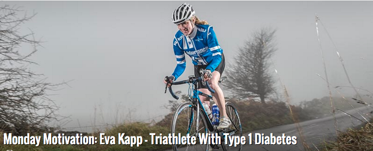 mumoactive's tweet photo. She's our hero! #Traithlete with #T1D via @TheRealFitBlog | https://t.co/kUPZNke8YH #diabetes #health #fitness https://t.co/xT0jP8RAj9
