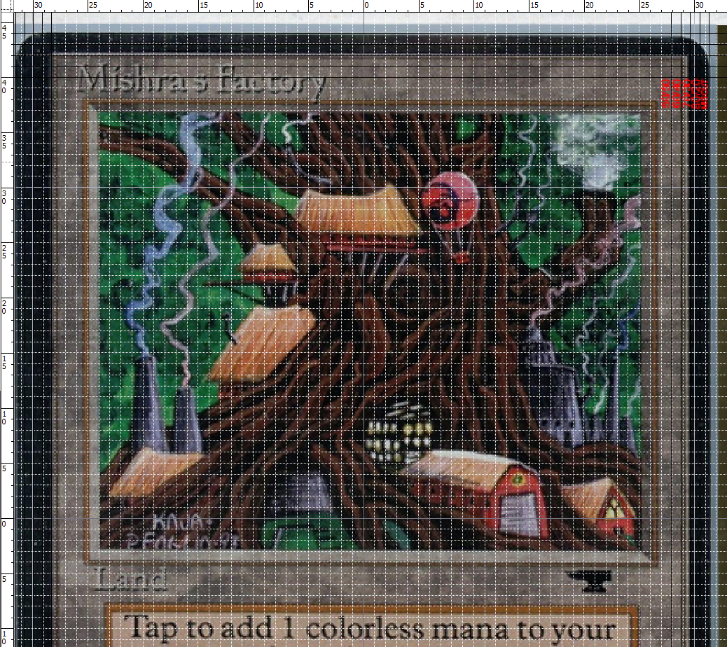 EuropeanGrading's tweet photo. Centring is a headache for collectors,we hope solve some doubts with this pictures.We splitted card border in 4.#mtg https://t.co/14yas7WXij