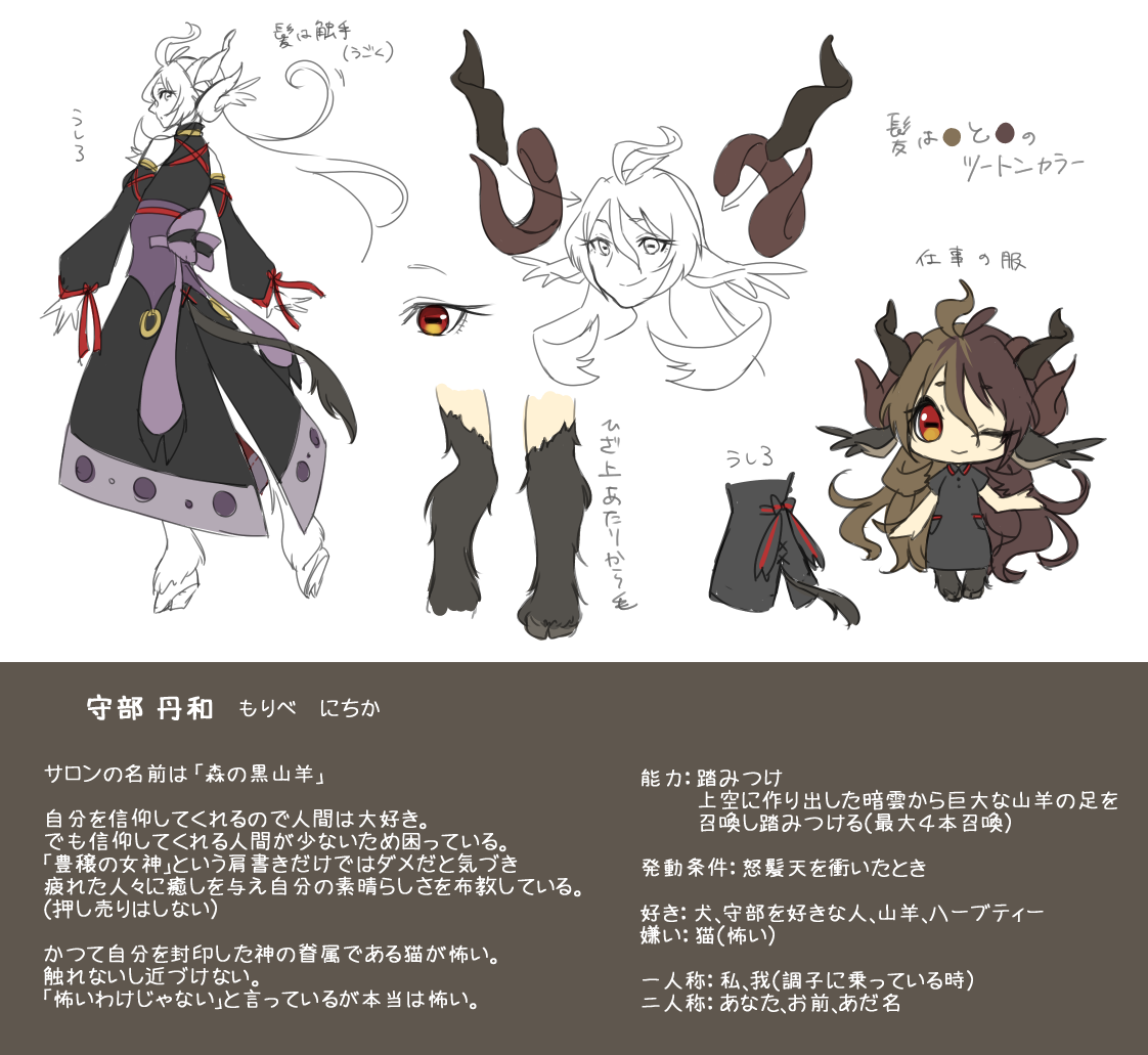 Twitter पर 百地壱紅129 横町ファンタジア 名前 守部丹和 モチーフ シュブ 二グラス クトゥルフ神話 辰ノ杜町内会 リラクゼーションサロン 森の黒山羊 を経営しています どうぞよろしくお願いします T Co 8wg3zmxb9t