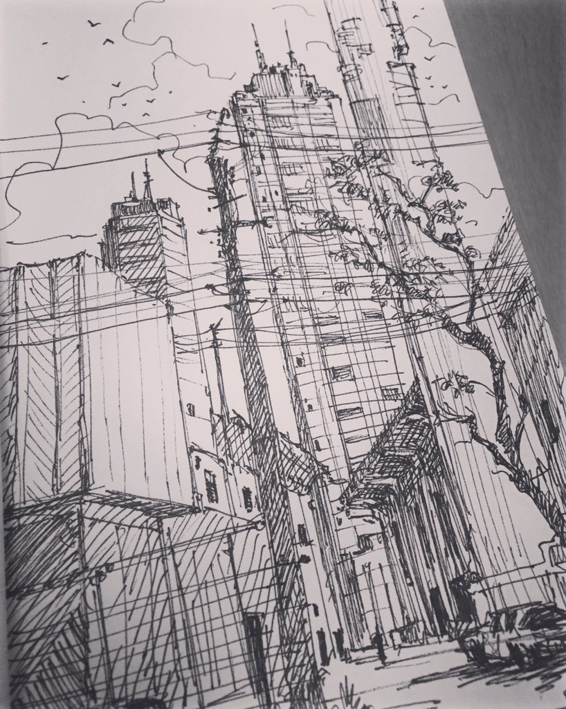 #sketching #saopaulo #city 