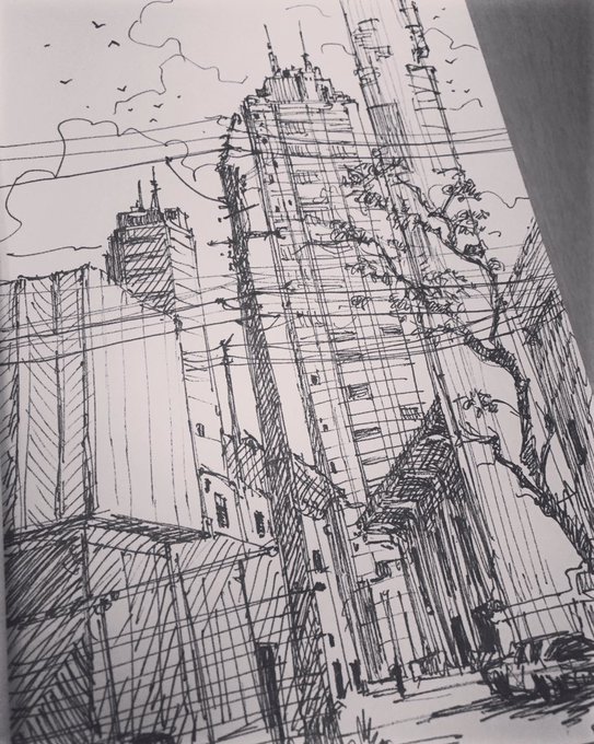 #sketching #saopaulo #city 