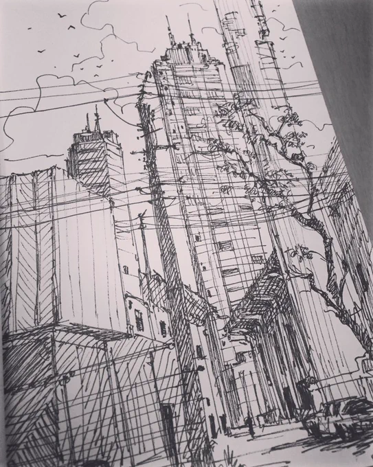 #sketching #saopaulo #city 