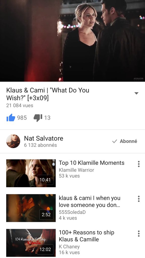 MikaelsonElla's tweet photo. If there are only 10 #klamille shippers out there, I think I need explanations. #beclassy #bereal or #belogic https://t.co/yhvN5BKEjb