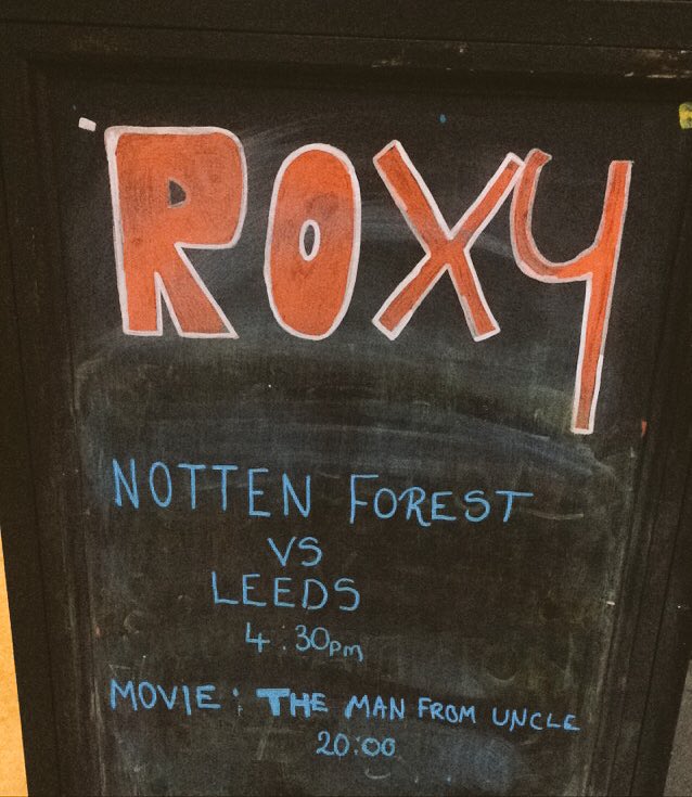LondonTrickies's tweet image. The @Roxy_Bar_Screen clearly had a bit too much 🍻🍷🍸🍾🍹over Christmas... #Notten #NFFC
