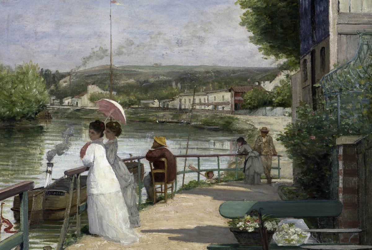 Issylesmoul's tweet photo. Sortie #famille : venez découvrir l'#expo "La Belle boucle de la Seine" au Musée d'#Issy > https://t.co/XevqoLzQ7L 🎨 https://t.co/bpbLxGTHvR