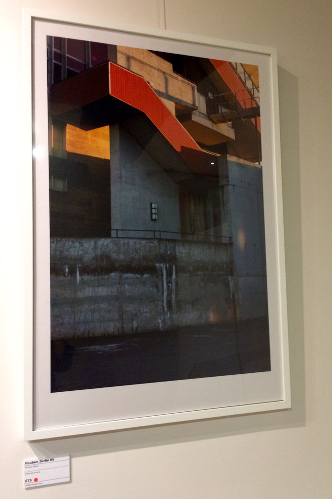 neilthaingray's tweet photo. Nice prints by Reuben Paris in 'Three' exhibition @GessoLounge with @suissedesign &amp; Derek Welsh https://t.co/aVC6nagtR1