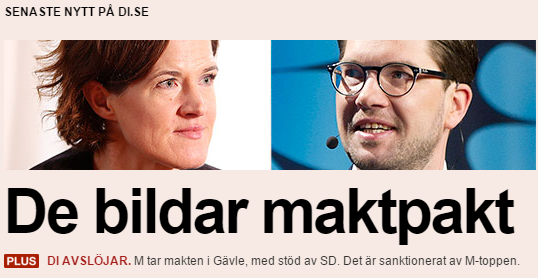 MXCartoons's tweet photo. DI AVSLÖJAR: M tar makten i Gävle, med stöd av SD. Det är sanktionerat av M-toppen. https://t.co/QyvStZ3g7R #svpol https://t.co/FpDRcpBfue
