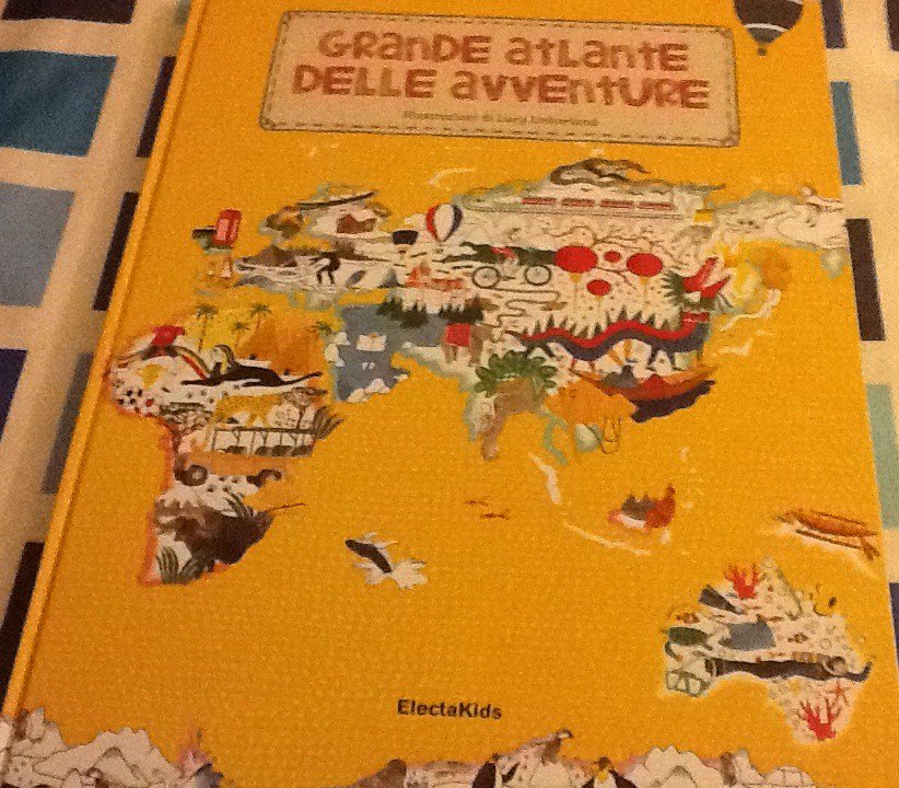 silvianalon's tweet photo. Ciao @ElectaEditore figlia piccola aveva giΓ #Mappe (bellissimo) oggi ha ricevuto questo (strabello!) #electakids https://t.co/rw15LcgLhT