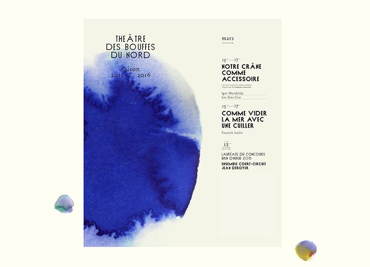 Parisian studio turns out painterly color-themed identity for French theatre itsnicethat.com/articles/viola… <a href="/ViolaineJeremy/">Violaine & Jérémy</a>