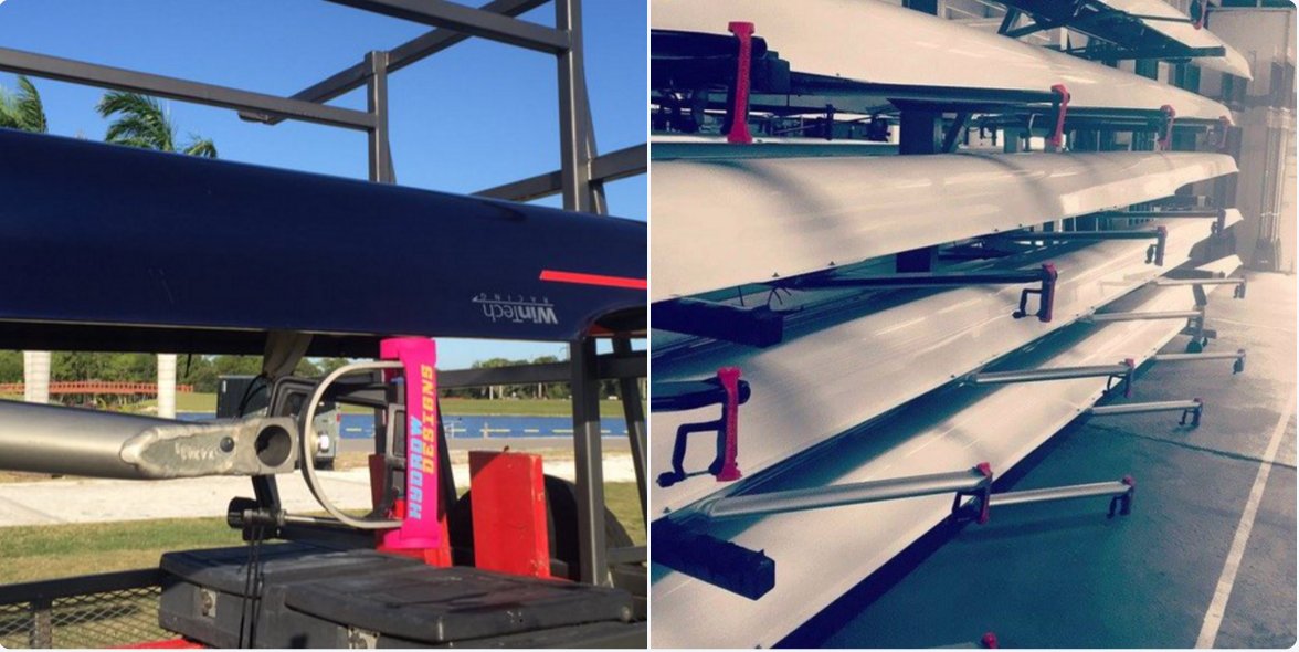 Rowers New Year's Resolution: To take better care of the fleet #riggerguards #boathouse #rowing #coxswain #SCmade