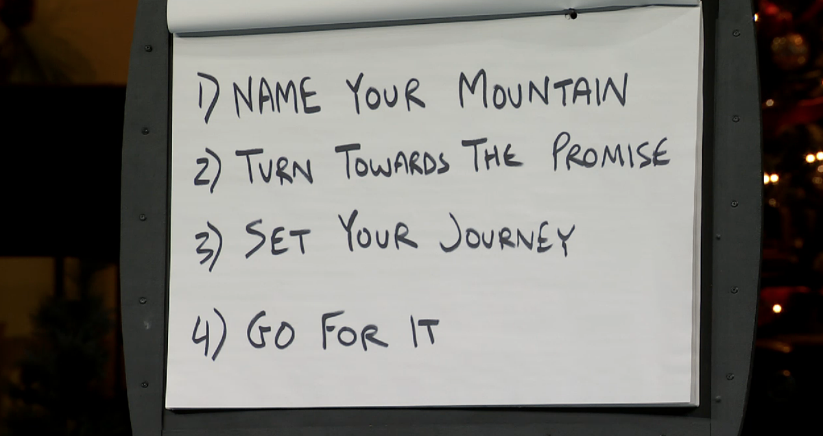 WillowCreekCC's tweet photo. Let's make 2016 count! 4 steps via @steveryancarter https://t.co/GKFYLV6nxw