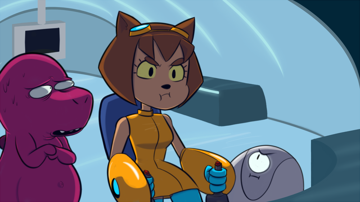 TheZombotic's tweet photo. decided to get a head start on new years and begin to fanimate @Gameoverse 's storyboard clip posted awhile back. https://t.co/HFDfOlCdbh