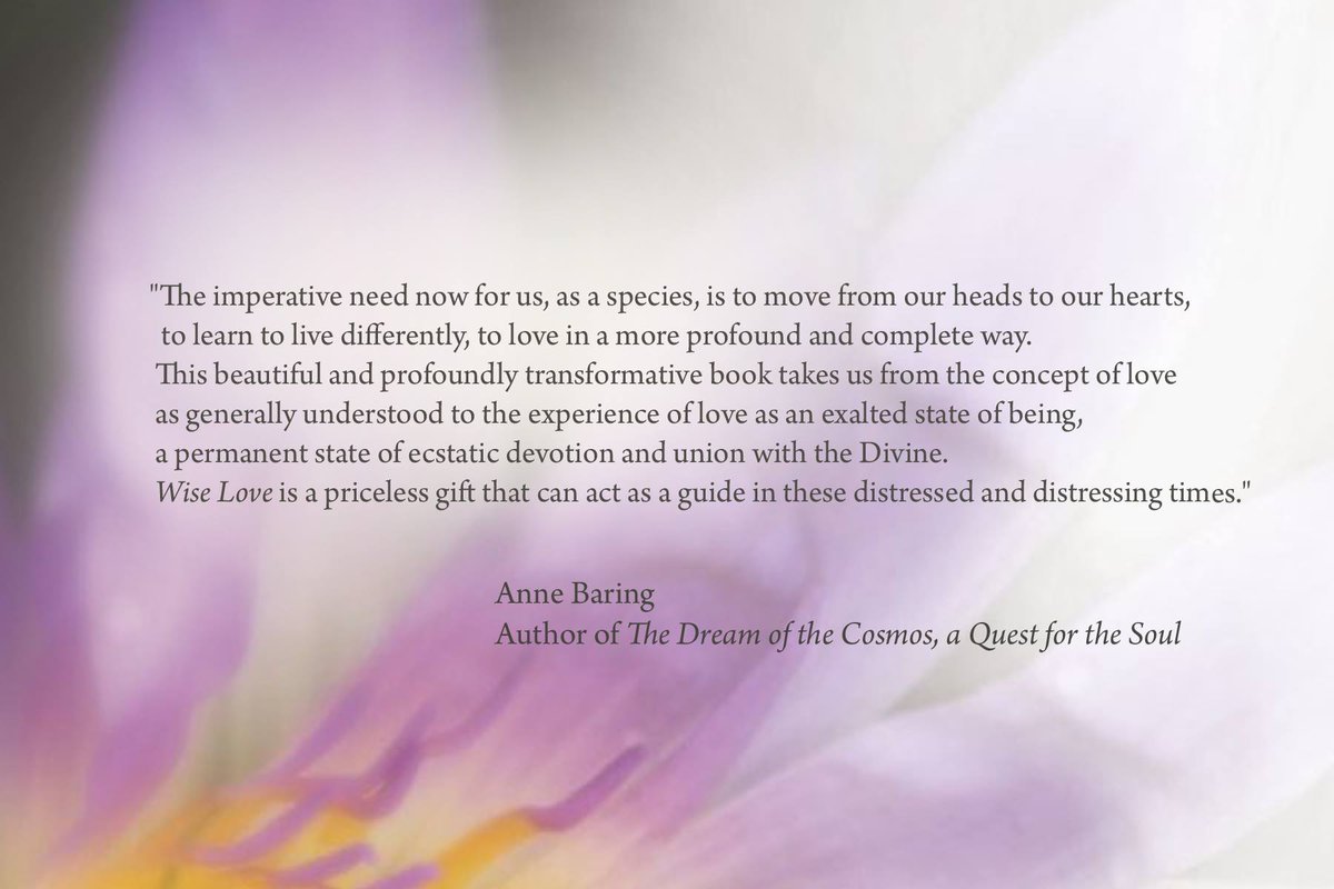 pranadacomtois's tweet photo. Endorsement for #WiseLove (hopefully more to come) as we count down to the release of this pocketbook about #bhakti. https://t.co/7miyLn1m4B
