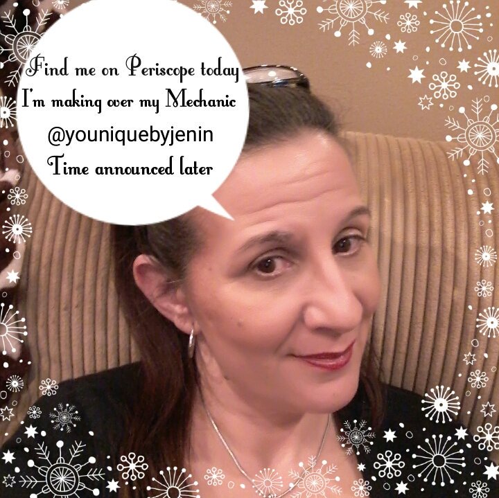 ShashMama's tweet photo. Follow now on Periscope so you get an alert when I go live. I'm making over my Mechanic and answering auto questions https://t.co/aebzZhyDeK