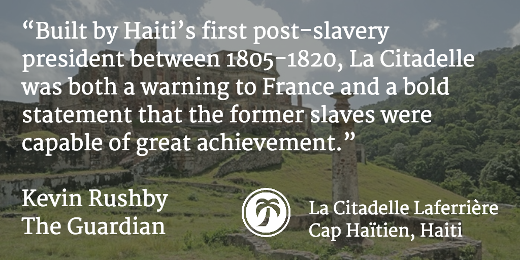 MemorableTech's tweet image. .@kevin_rushby of @GuardianTravel visits La Citadelle Laferrière #haiti #makeitmemorable buff.ly/1Iw0ck4