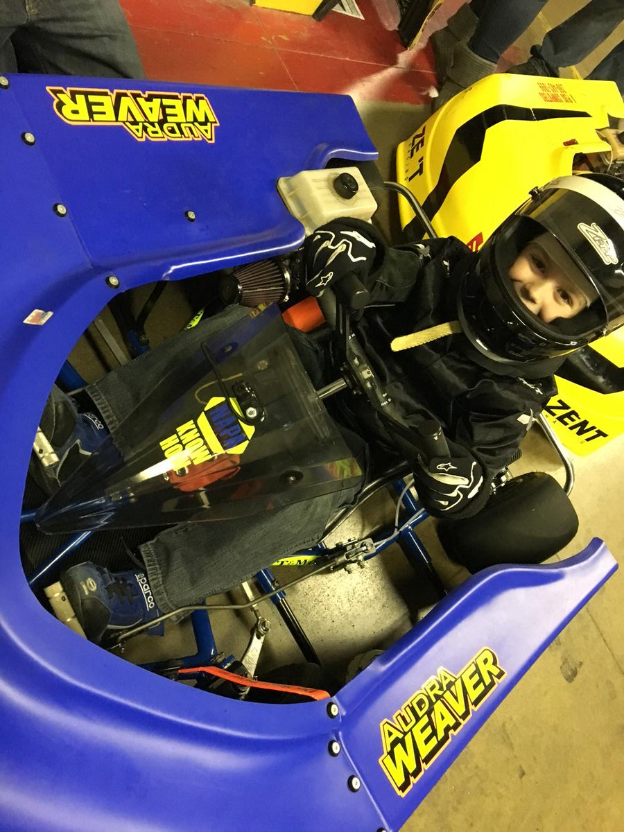 RacingAmerica's tweet image. #Rumble15 Audra Weaver is all smiles for now until the green flag drops.