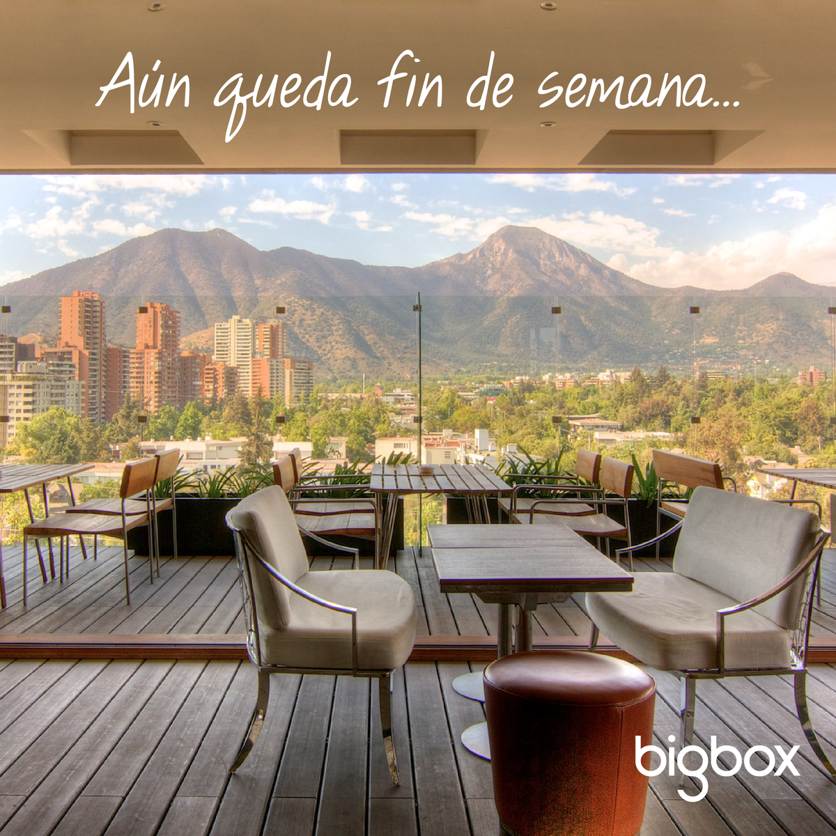 BigboxCl's tweet photo. Podemos comenzar a planificar el término del 2015 junto a la espectacular vista de Tramonto https://t.co/KpKlQqLyQk https://t.co/54gQUz4rFs