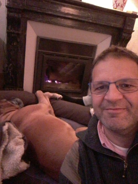 Ik en mijn hond genieten van prachtige mijn gebed.#top2000