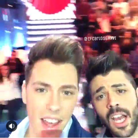 CarlosRCFans's tweet photo. Carlos y Vera antes de empezar el DBT 😻❤ https://t.co/VtfNvavcVF