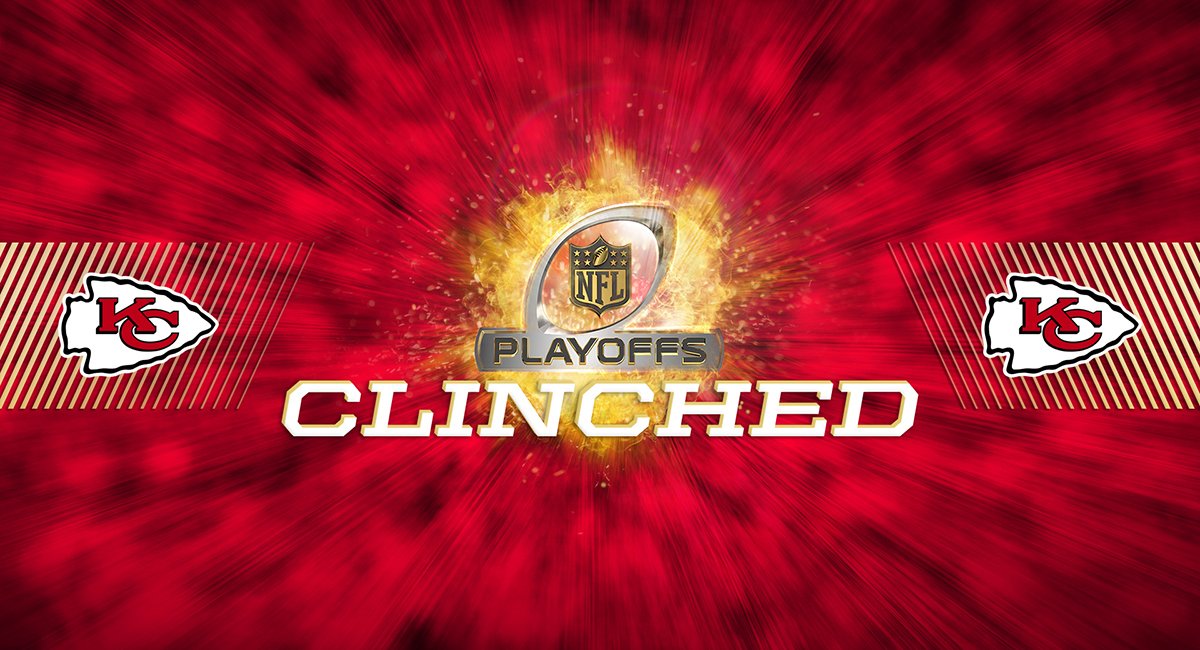 Chiefs's tweet photo. Ticket punched.

#ChiefsKingdom https://t.co/HqnLtgowK2