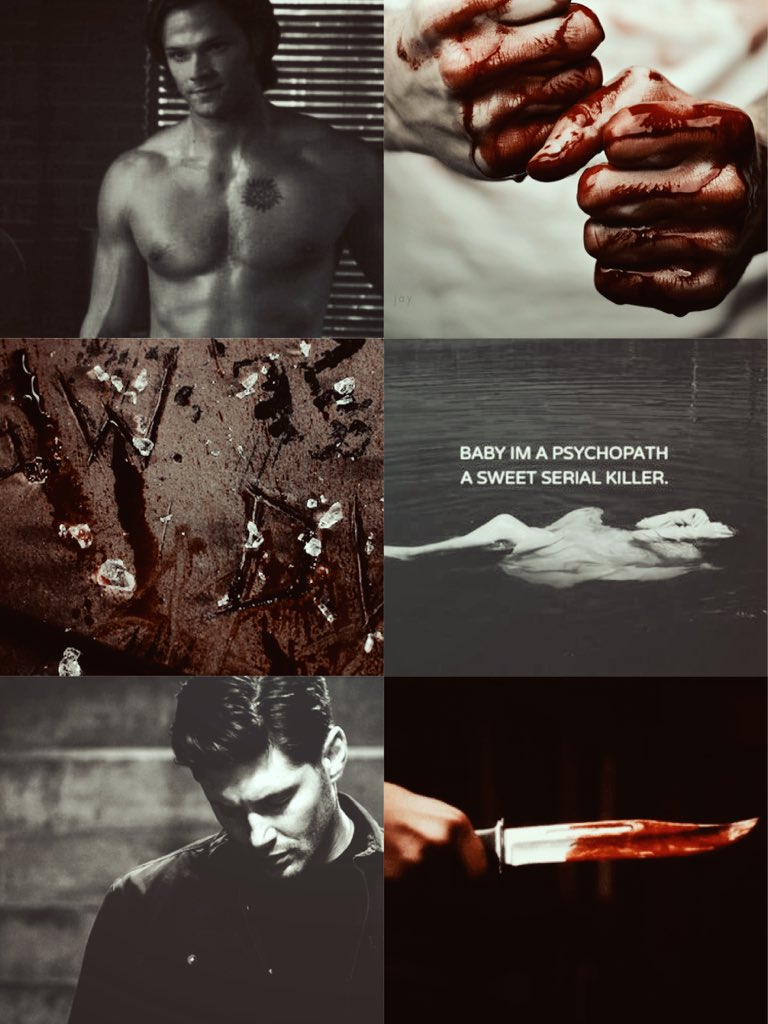 AgentWesson's tweet photo. Serial Killer || Wincest. https://t.co/xCyhhzam5D